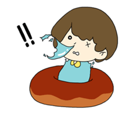 Donut Boy! sticker #11091611