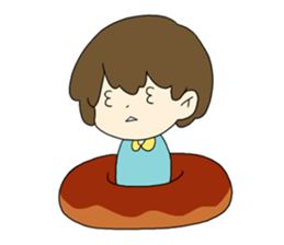 Donut Boy! sticker #11091612