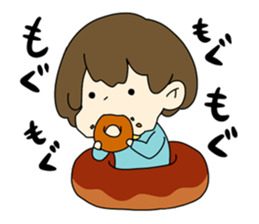 Donut Boy! sticker #11091632