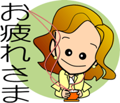 ake-chan4 sticker #11091679