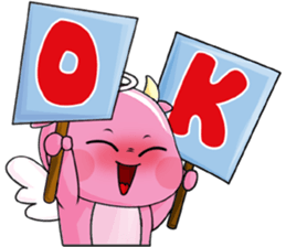 An Angel Calf's Story, ver. 5 sticker #11092010