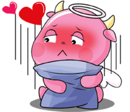 An Angel Calf's Story, ver. 5 sticker #11092014