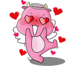 An Angel Calf's Story, ver. 5 sticker #11092023