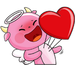 An Angel Calf's Story, ver. 5 sticker #11092026