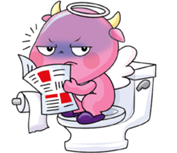 An Angel Calf's Story, ver. 5 sticker #11092039