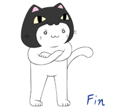 nekokaburin2 sticker #11092412