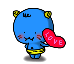 usual Sticker of "Ko-Oni-Koro" 2 sticker #11092503