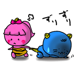 usual Sticker of "Ko-Oni-Koro" 2 sticker #11092515