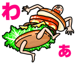 Hamburger Boy sticker #11092605