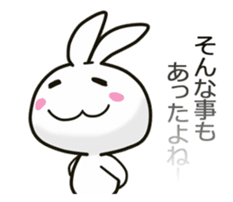 blanc rabbit sticker #11092754