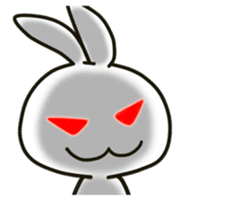 blanc rabbit sticker #11092759