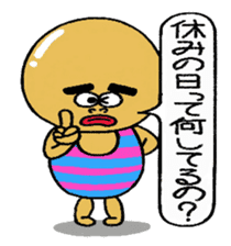 Daily life of Mr.egg 6 sticker #11093018