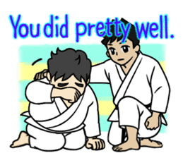 KARATE CLUB (I tried.) English Version sticker #11093087