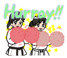 KARATE CLUB (I tried.) English Version sticker #11093096