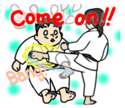 KARATE CLUB (I tried.) English Version sticker #11093098