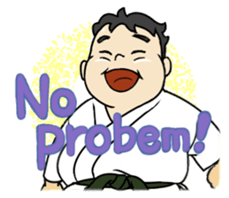 KARATE CLUB (I tried.) English Version sticker #11093110