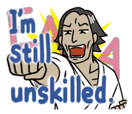 KARATE CLUB (I tried.) English Version sticker #11093115