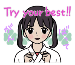 KARATE CLUB (I tried.) English Version sticker #11093117