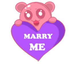 A Cool Piggy-Rabbit named Buabua sticker #11093153