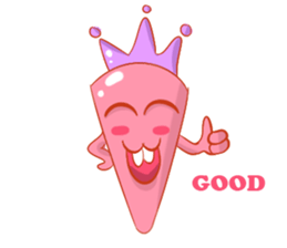 A Cool Piggy-Rabbit named Buabua sticker #11093159