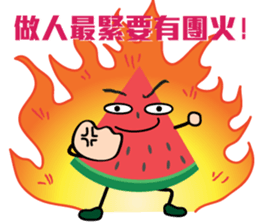 Little Watermelon sticker #11093240