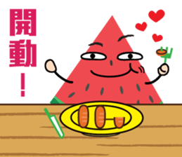 Little Watermelon sticker #11093244