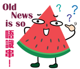 Little Watermelon sticker #11093251