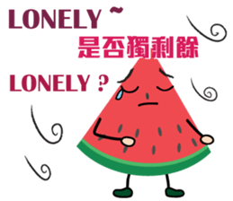 Little Watermelon sticker #11093260