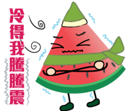 Little Watermelon sticker #11093261