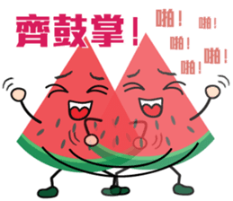 Little Watermelon sticker #11093263