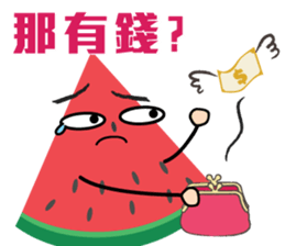 Little Watermelon sticker #11093268