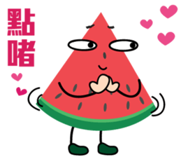 Little Watermelon sticker #11093272