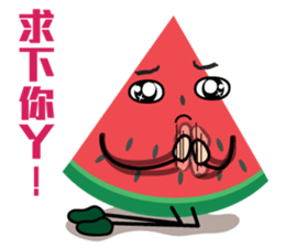 Little Watermelon sticker #11093276
