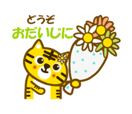 Daily tiger sticker sticker #11093298