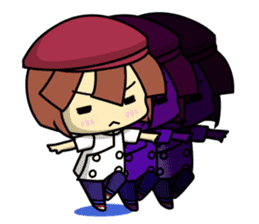 Waku Waku Work Girl4 (pastry chef v) sticker #11093771