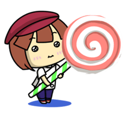 Waku Waku Work Girl4 (pastry chef v) sticker #11093782