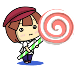 Waku Waku Work Girl4 (pastry chef v) sticker #11093782