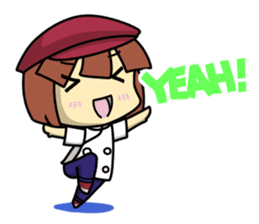 Waku Waku Work Girl4 (pastry chef v) sticker #11093789