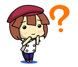 Waku Waku Work Girl4 (pastry chef v) sticker #11093797