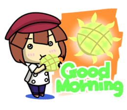 Waku Waku Work Girl4 (pastry chef v) sticker #11093798