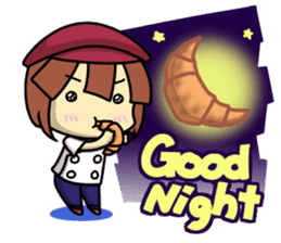 Waku Waku Work Girl4 (pastry chef v) sticker #11093799