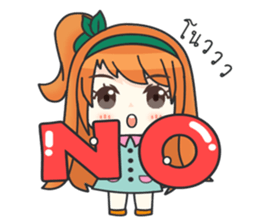 Happy Orange Love sticker #11093850