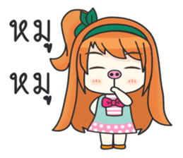 Happy Orange Love sticker #11093859