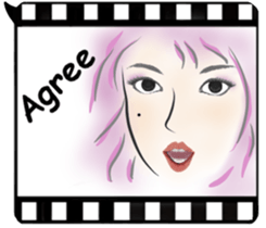 Like a Movie (English version) sticker #11093937