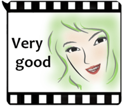 Like a Movie (English version) sticker #11093940