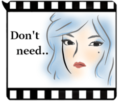 Like a Movie (English version) sticker #11093949