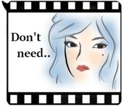 Like a Movie (English version) sticker #11093949