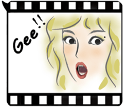 Like a Movie (English version) sticker #11093955