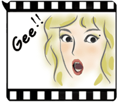 Like a Movie (English version) sticker #11093955