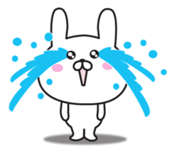 Invective sticker of gloomy rabbit sticker #11094026